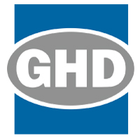 A graphic of the GHD logo