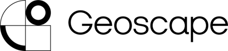 Geoscape logo black